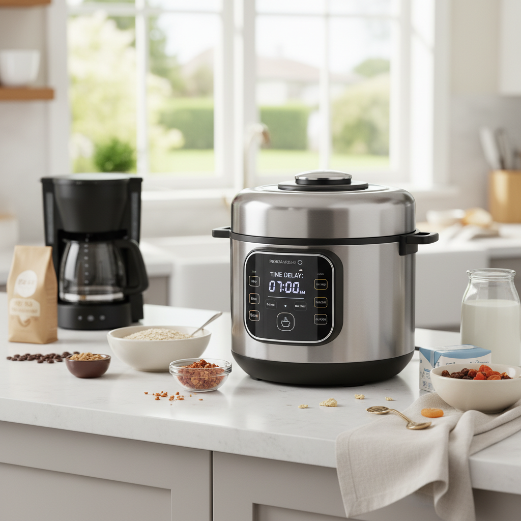 Best Cookers with Delay Start Timer for Breakfast: Wake Up to a Hot Meal