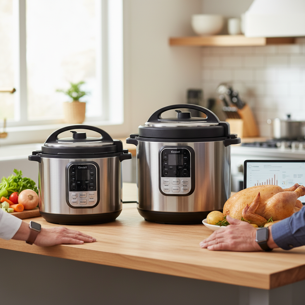 Choosing Your Perfect Pot: 6-Quart vs. 8-Quart Electric Pressure Cooker Size Guide for 2026