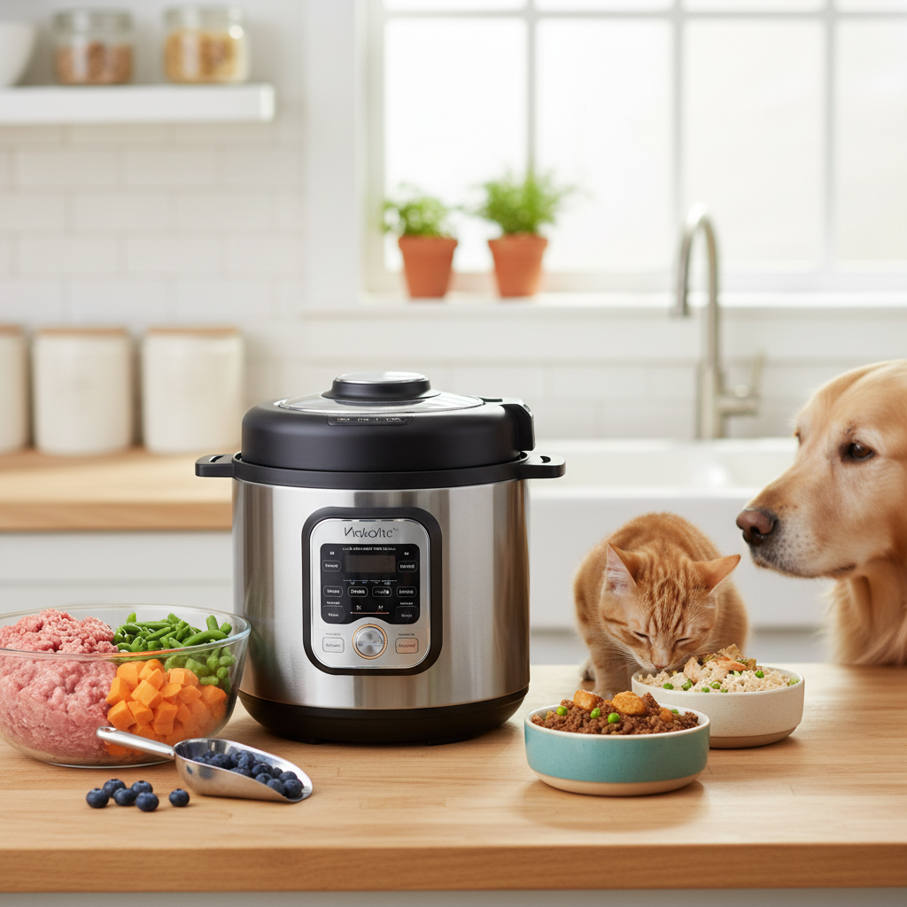 Best Electric Pressure Cookers for Nutritious Homemade Cat & Dog Food