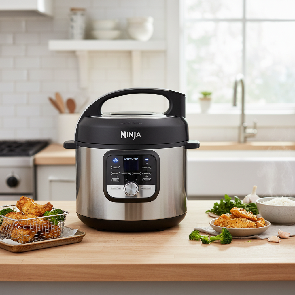 Ninja Foodi OL701 Review: Mastering the SmartLid Steam Fryer Slider
