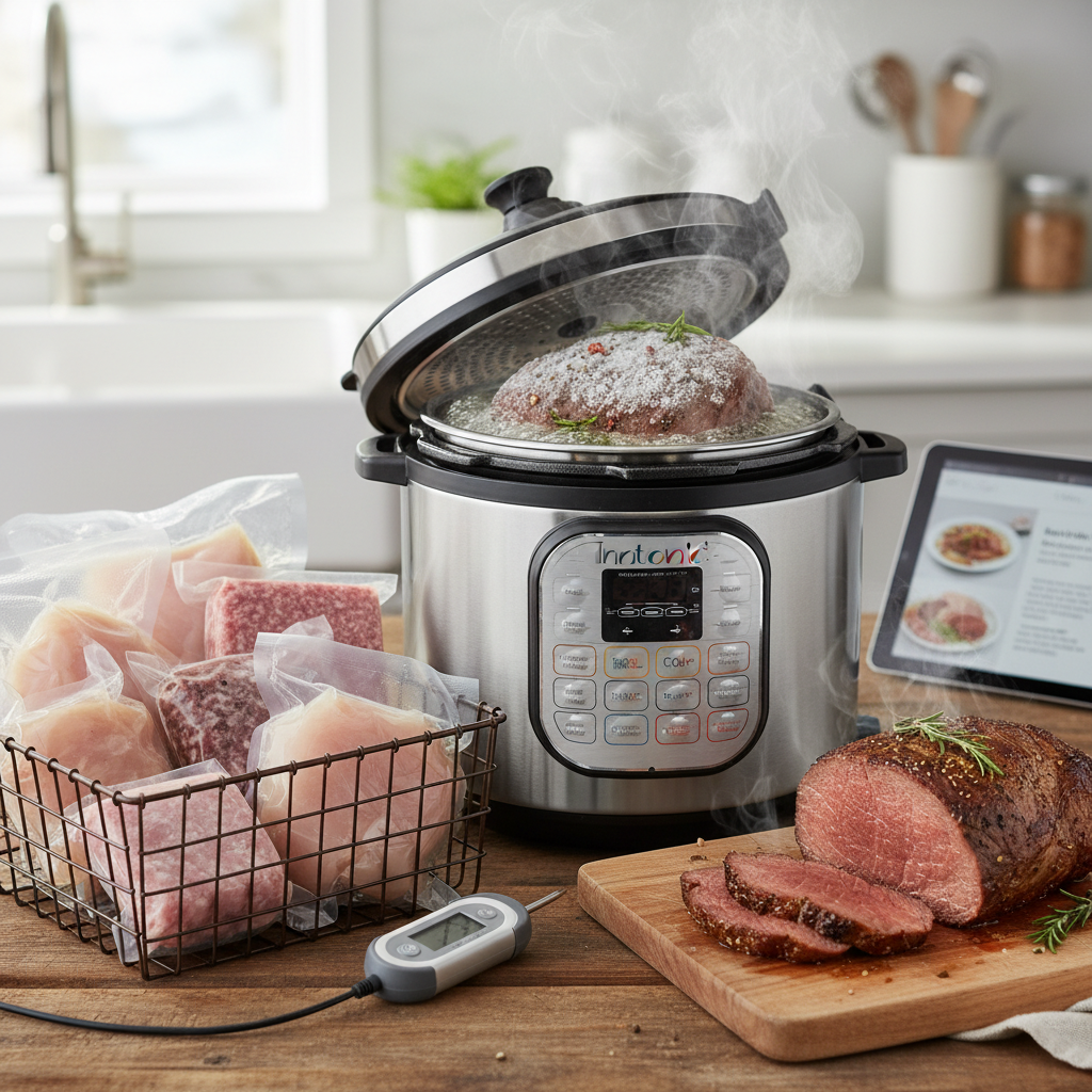 How to Safely Master Frozen Meat Cooking in Your Electric Pressure Cooker
