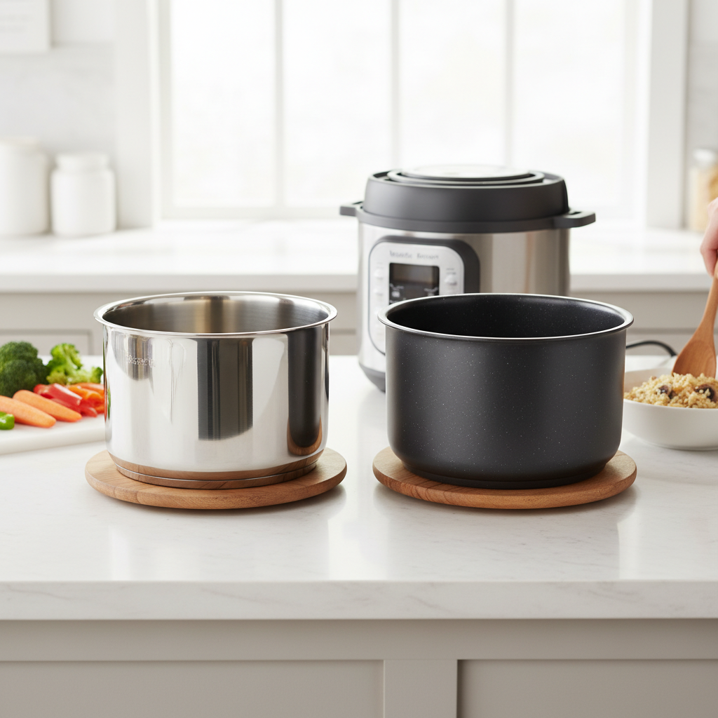 Stainless Steel vs. Non-Stick Inner Pots: The Ultimate Electric Pressure Cooker Guide